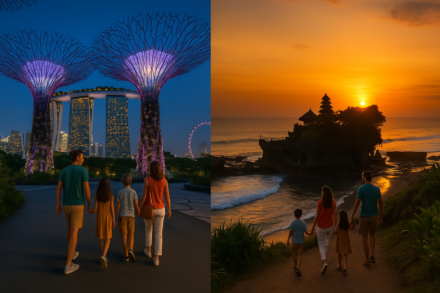 Splendid Singapore and Bali Family Package – 7 Days & 6 Nights
